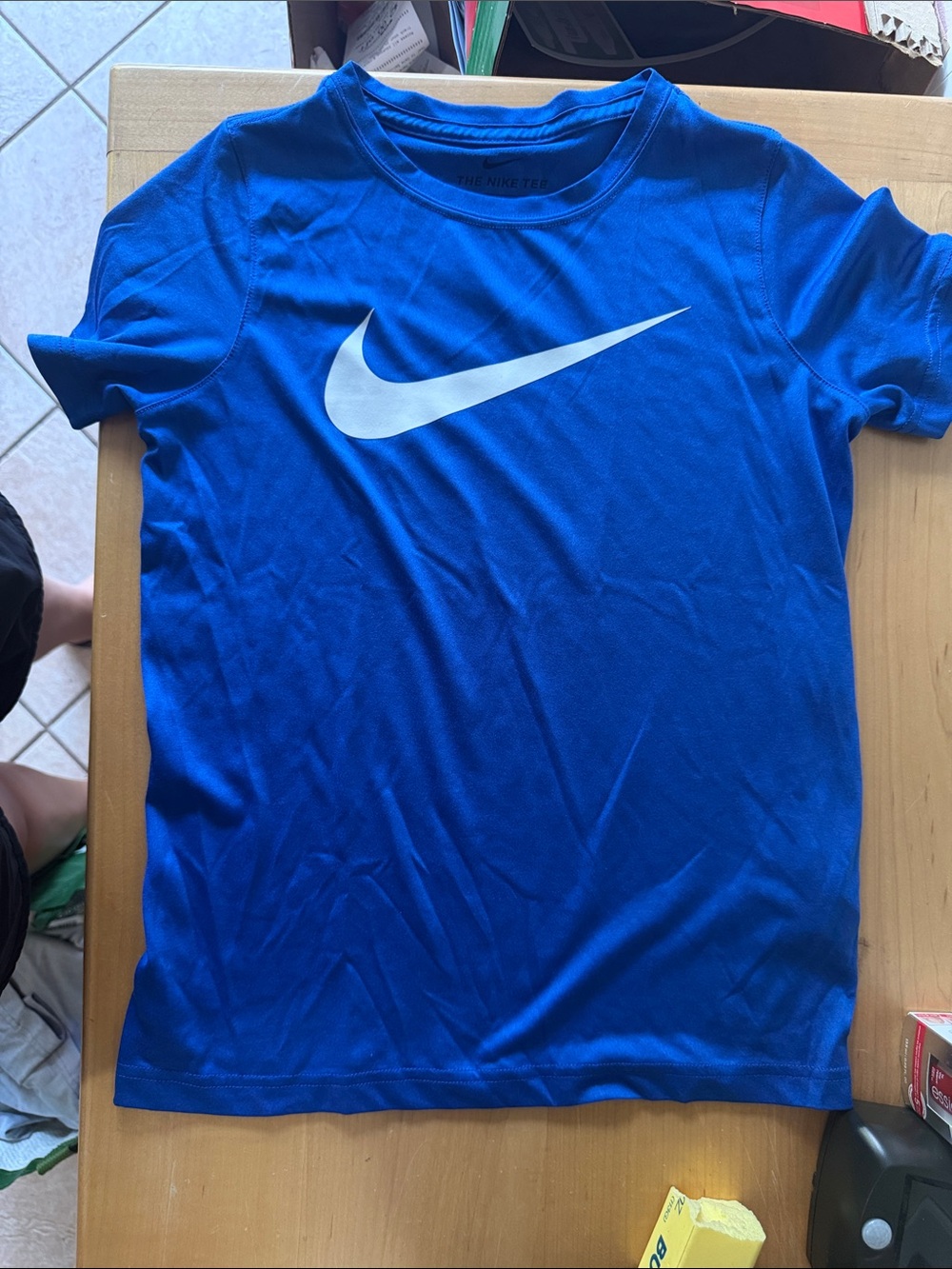 Nike Blue  Dri-FIT Tee